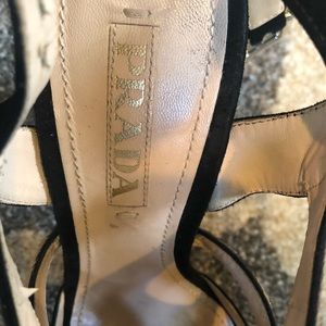 Gently used Prada high heel shoes